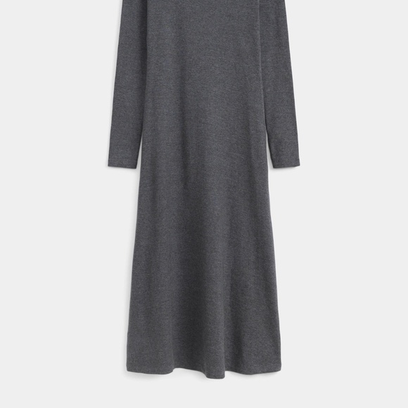 NWT Frank & Oak // The Ribbed Maxi Dress in Cool Grey - Picture 5 of 6